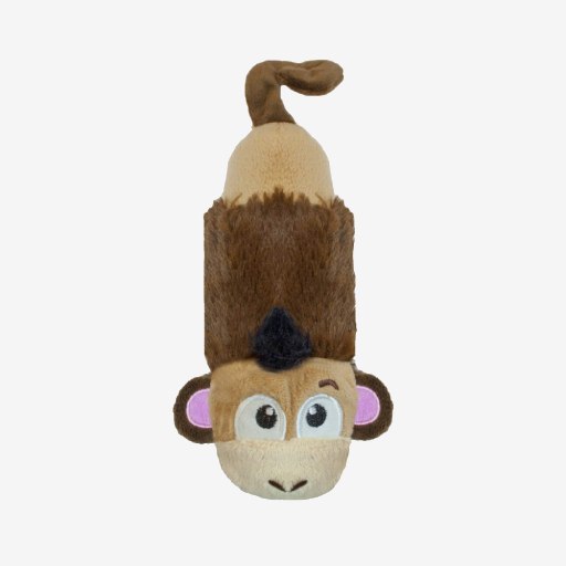 Monkey Plush Dog Toy