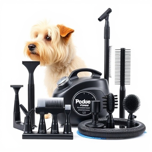 Dog Grooming Kit & Vacuum Suction